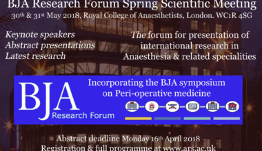 BJA Research Forum 2018